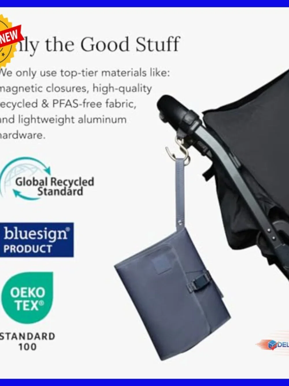 Portable Changing Pad, Foldable Diaper Mat, Travel Baby Accessory